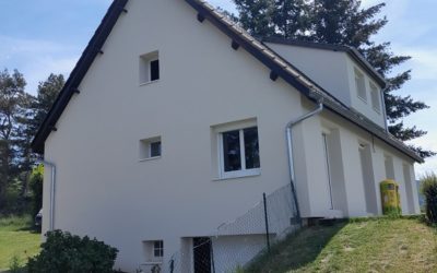 Rénovation énergétique d’une maison à Doizieux